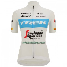 Wielershirt Dames 2022 Trek-Segafredo - Blauw Wit